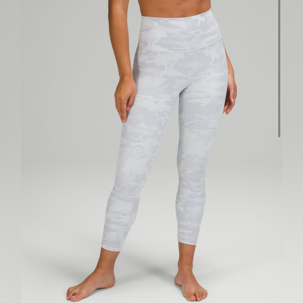 Lululemon Wunder Under High-Rise Tight 25’ Ribbed Fabric